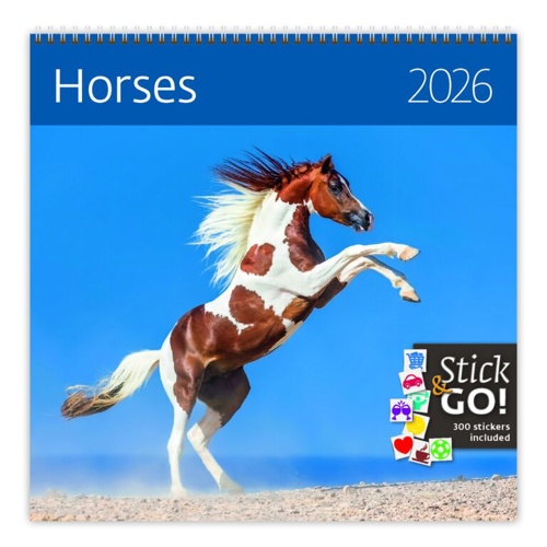 Kalendář Horses